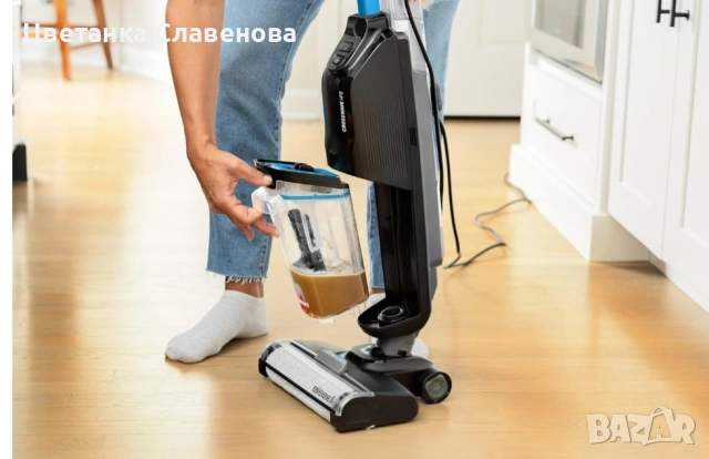 Прахосмукачка за мокро и сухо почистване с кабел BISSELL CrossWave HF2, 340W,3845N, снимка 7 - Прахосмукачки - 55144376