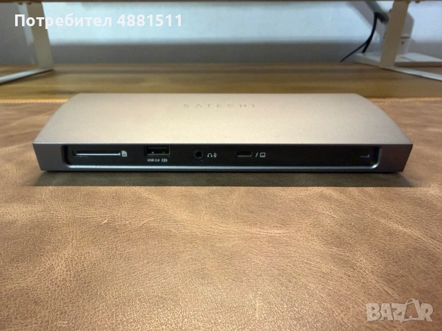 Satechi 11-в-1 Thunderbolt 4 Docking Station – Като нов, снимка 4 - Лаптоп аксесоари - 55232673