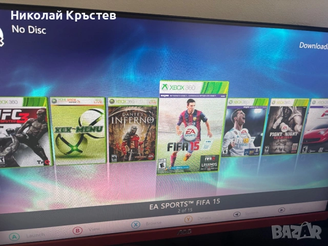 Хакнат Xbox360 fat 120gb, снимка 4 - Xbox конзоли - 54722500