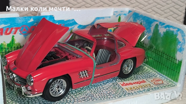 Метална количка Mercedes 300 SL - 1954 - 1:18, снимка 6 - Колекции - 54485764