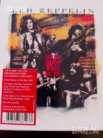 Продавам оригинален блу рей диск(BD) на Led Zeppelin