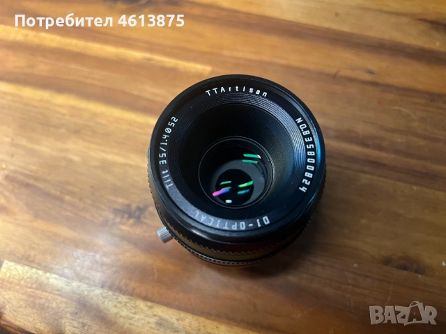 TTArtisan 35mm F/1.4 Tilt E-MOUNT APSC, снимка 2 - Обективи и филтри - 54270736