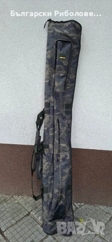 Калъф Solar UnderCover Camo 3+2 Rod Holdall 12ft - неизползван , снимка 4 - Такъми - 55102937
