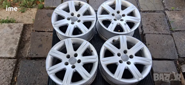 4бр ляти джанти 7J16 ЕТ42. BBS. OEM 4F0 071 496 666. 5x112. Свалени са от Audi. Стават и на Golf...