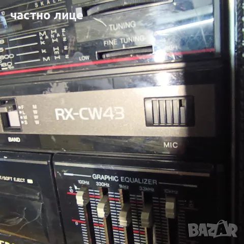 Панасоник RX CW 43, снимка 2 - Радиокасетофони, транзистори - 55452397