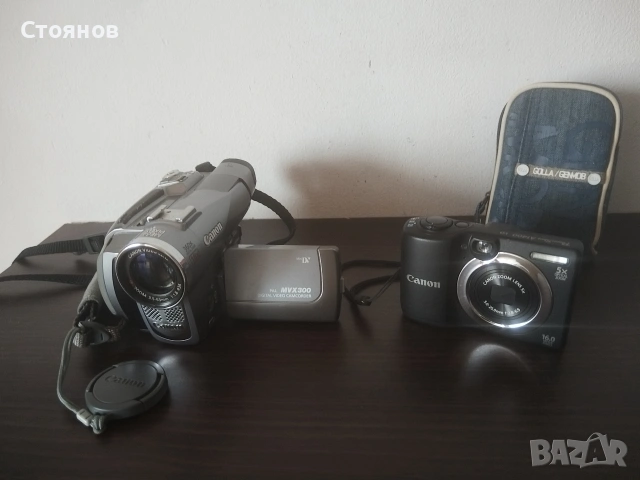 Камери Canon PowerShot A1400 HD 16 MP,,Canon MVX300 Mini DV 