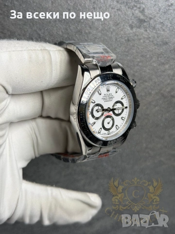 Rolex Daytona Panda Унисекс⌚️Мъжки Часовник С Автоматичен Механизъм⌚️Дамски Часовник Код Chronolux16, снимка 3 - Мъжки - 55078959