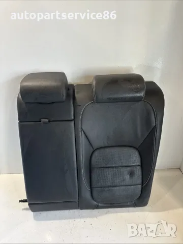 Задна лява двойна седалка с подлакътник, черна кожа, R-Sport за Jaguar XE 2.0D 2015, снимка 9 - Части - 55446431