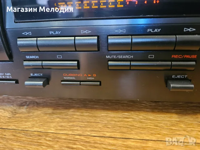 Касетен дек Yamaha KX-W321 Natural Sound – Прецизно аудиофилско възпроизвеждане на Вашите касети, снимка 11 - Декове - 55300642