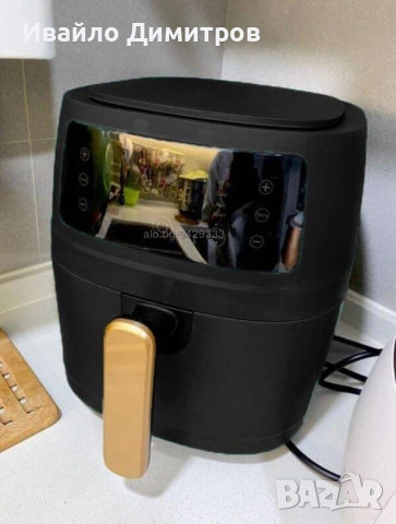 Air Fryer S-18, Фритюрник с горещ въздух, Дигитален, 2400 W 8 литра | SILVER CREST
