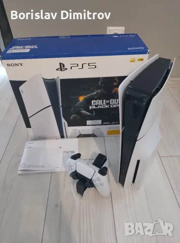 Playstation 5 Slim Disc Version ps5, снимка 2 - PlayStation конзоли - 55388387