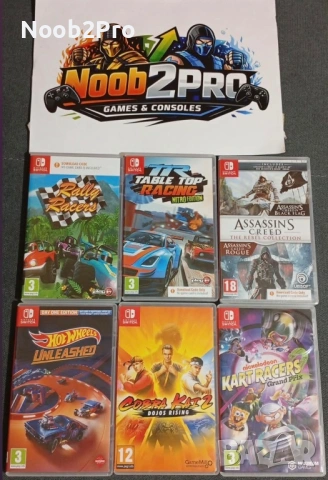 Nintendo Switch игри – по договаряне / перфектно състояние