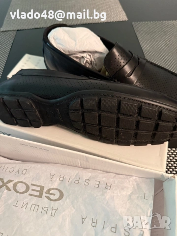 Мъжки мокасини Geox, снимка 3 - Мокасини - 55091034