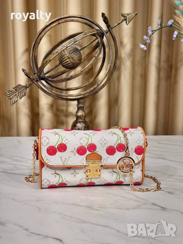 Louis Vuitton Нова Стилна Дамска Кожена Чанта Луи Витон Различни Цветове , снимка 2 - Чанти - 55031165