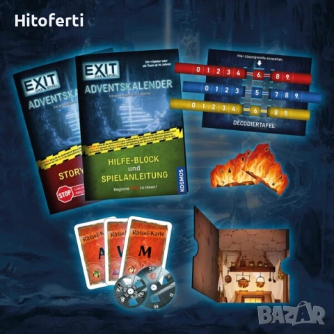 KOSMOS 693206 Exit – Играта: Advent Calendar 2020, снимка 2 - Игри и пъзели - 54899566