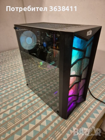 Геймърски компютър гаранция/i5 10400f 16GB,GTX 1070ti 8GB, 480GB SSD HDD 1TB, снимка 5 - Геймърски - 54197721