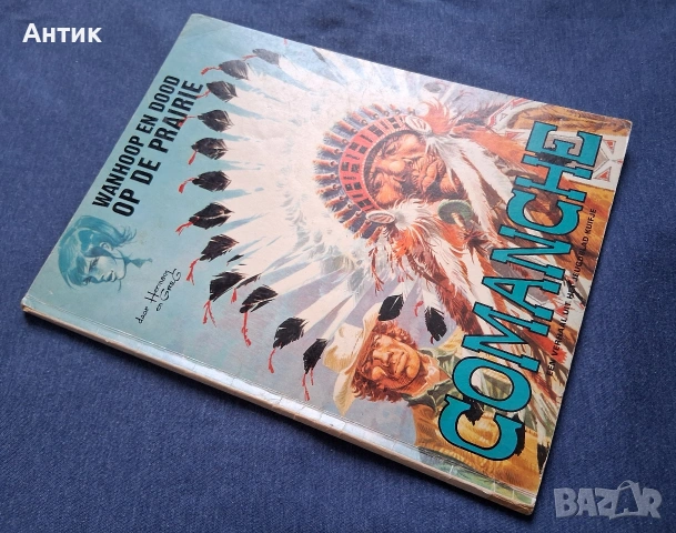 Стар Немски Комикс Сomanche / 1973 год., снимка 2 - Колекции - 54430253