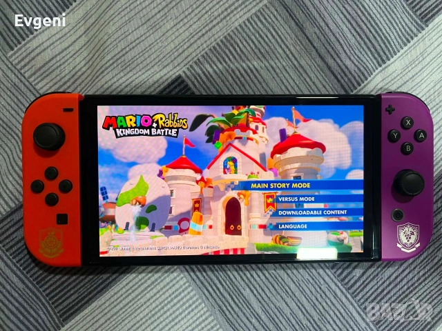 Nintendo Switch OLED с игри и аксесоари, снимка 6 - Nintendo конзоли - 55031359