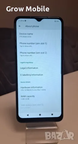 Телефон ZTE BLADE A35, снимка 4 - ZTE - 55426278