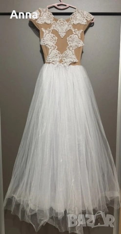 Рокля 🔥🌸. За момиче 11-12 години, ръст 135-150 см. Носена веднъж 🌸