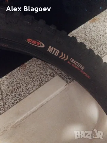 Продавам външна гума 26цола CST MTB Traction All Season Compound, снимка 5 - Велосипеди - 55619694
