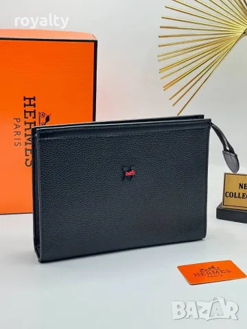 Нов Мъжки Клъч Prad🅰️ Hermes , снимка 3 - Чанти - 55339618