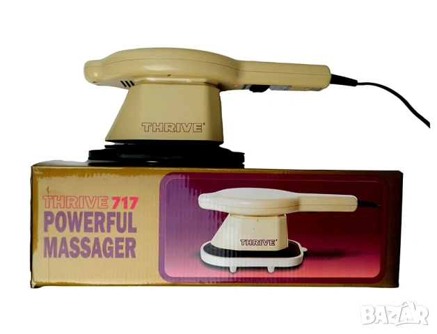 МАСАЖОР THRIVE 717 Japan Powerful Massager мощен електрически масажор тип wand - НОВ -