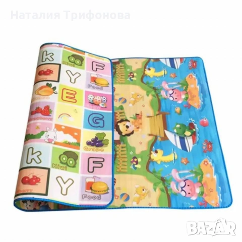 Комплект „Играй и Твори“ – Двулицево топлоизолиращо детско килимче + магическа водна подложка Aqua, снимка 8 - Други - 54093366