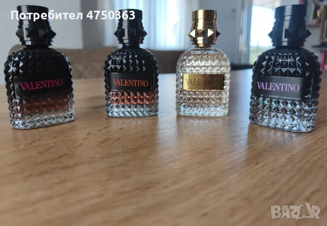 Дамски и мъжки парфюми Valentino 30мл., снимка 2 - Мъжка козметика - 55506329