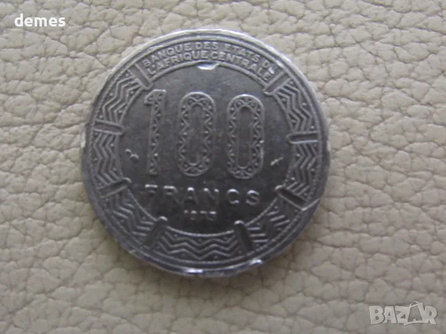 Чад - 100 франка, 1973 г. (рядка)-151 m, снимка 2 - Нумизматика и бонистика - 55336490