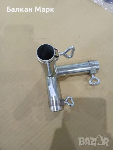 Тройник / Ъглова връзка за ветрозащитни тръби Piper 28 mm, снимка 2 - Къмпинг мебели - 55537668