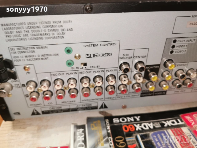 KENWOOD KRF-V6010 RECEIVER 1906261024L4, снимка 8 - Ресийвъри, усилватели, смесителни пултове - 54966499