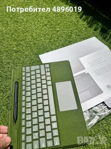 Microsoft Surface Pro Signature Keyboard в комплект с писалка Surface Slim Pen 2, снимка 2 - Клавиатури и мишки - 55402995