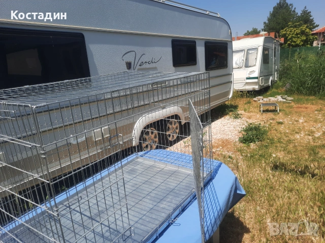 Клетка за куче farmcompany pet сгъваема тежко товарна  с две врати, снимка 9 - За кучета - 55110177