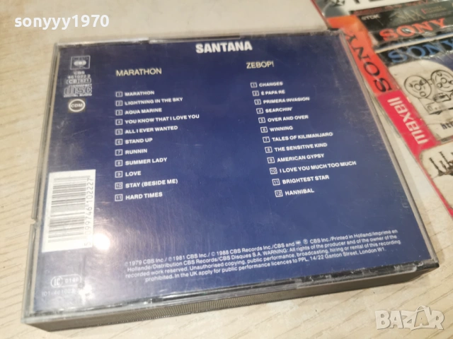 SANTANA+PAUL HORN 2CD-ВНОС GERMANY 3105261929H2E6R, снимка 5 - CD дискове - 54729766