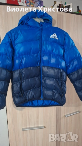 Детско оригинално яке Adidas, снимка 3 - Детски якета и елеци - 54786112