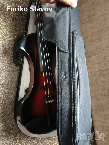 Цигулка electric Violin , снимка 6 - Струнни инструменти - 55437248