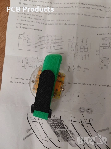 Ретро часовник със седем сегментен дисплей, снимка 2 - Мъжки - 54045899