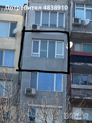 Продава се обзаведен двустаен апартамент в гр. Добрич, ЖК Иглика – Блок 1В, 7-ми етаж, 55 000 €, снимка 6 - Апартаменти - 54681869