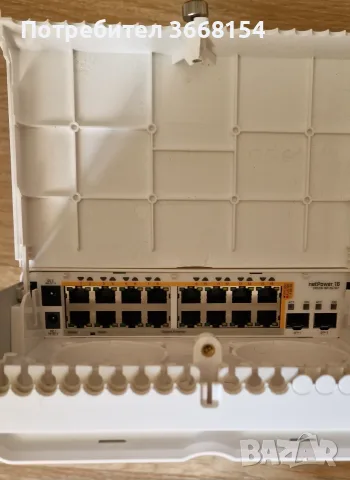 Mikrotik netPower 16P CRS318-16P-2S+OUT, снимка 5 - Суичове - 55671970
