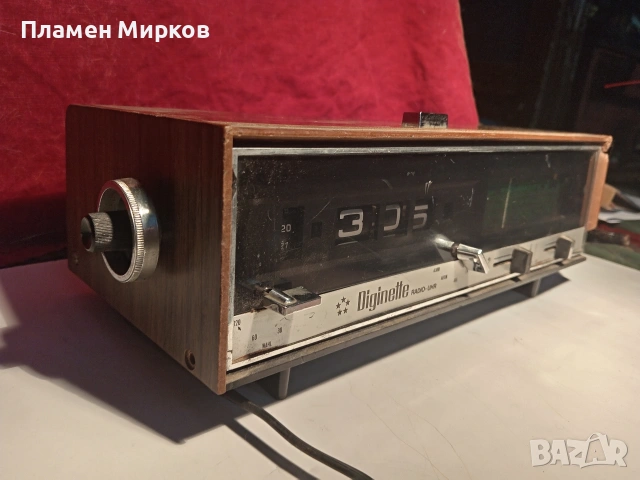 Германски радио часовник Diginette, снимка 5 - Радиокасетофони, транзистори - 55267545