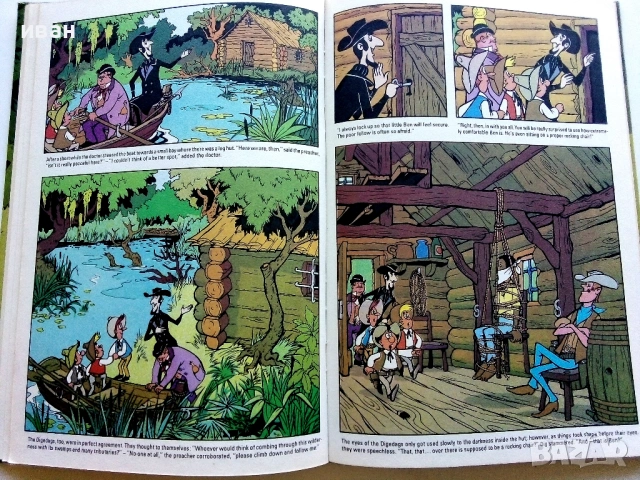 Mosaic: The Digedags on the Mississippi - Hannes Hegen - 1984г., снимка 6 - Списания и комикси - 54739746