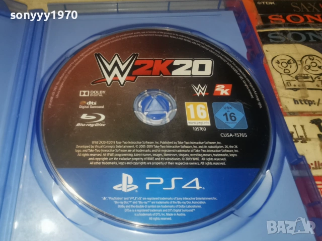 SONY PS4 W2K20 GAME 2604262001L1, снимка 13 - Игри за PlayStation - 54322152