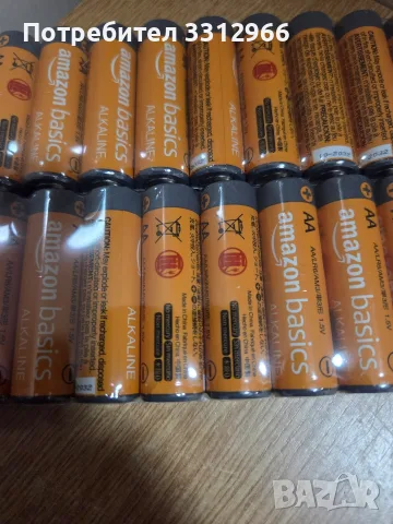 20 броя алкални батерии Amazon Basics. АА 1.5V, снимка 2 - Друга електроника - 55341873