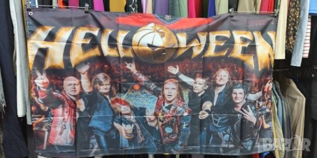 Helloween All Stars-интериорен транспарант, снимка 2 - Китари - 54457653