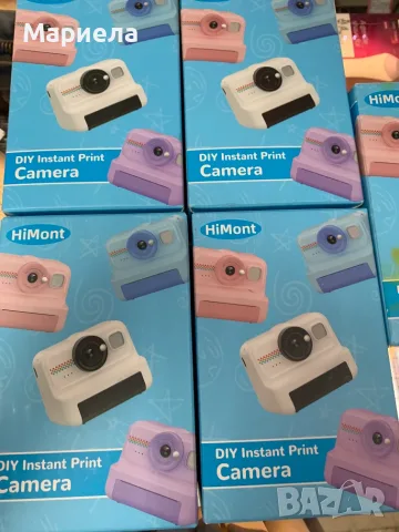 Детски фотоапарат с моментен печат / 32 GB памет