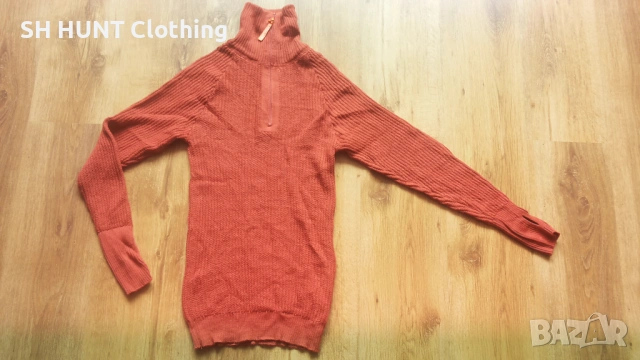 LANULLVA Hustadvika 2.0 Wool Sweater Half Zip 100% Merino Wool размер L / XL термо блуза - 2617
