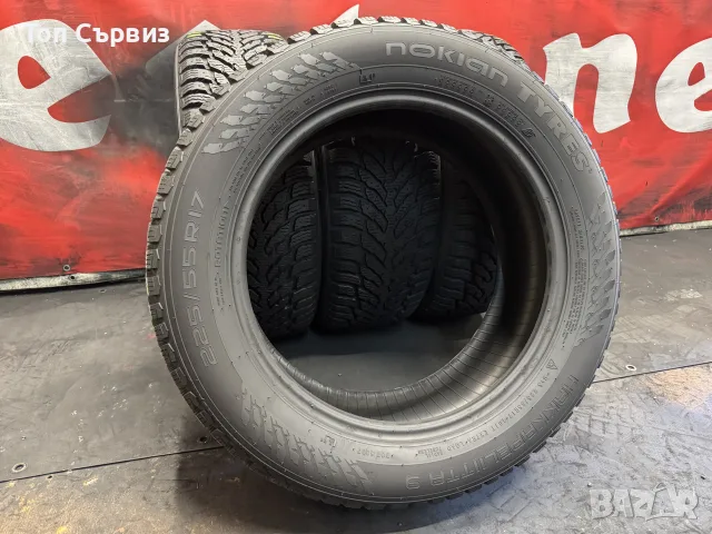 225 55 17, Зимни гуми, Nokian HakkaPelitta9, 4 броя, снимка 5 - Гуми и джанти - 55587585