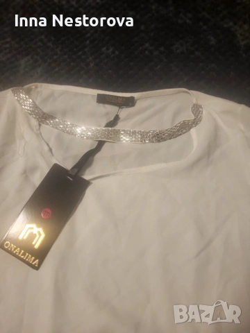 Блуза размер Л , снимка 2 - Блузи с дълъг ръкав и пуловери - 54323556