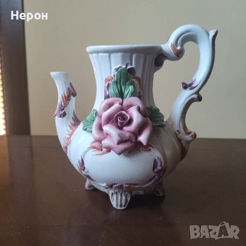 Порцеланова фруктиера, снимка 6 - Антикварни и старинни предмети - 40957282